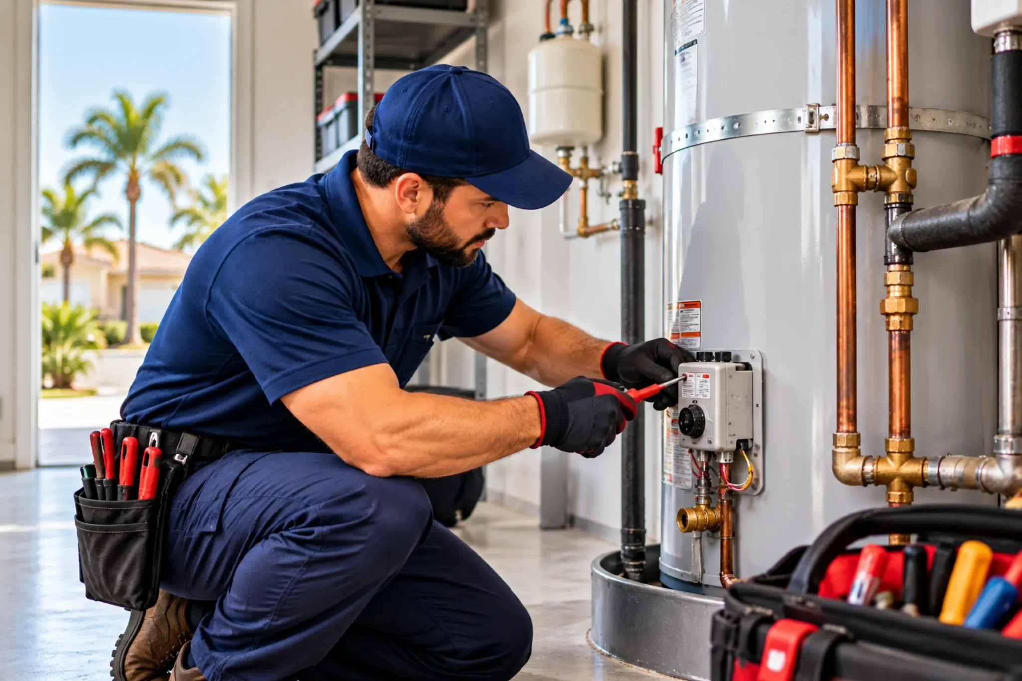 Water heater repair and installation in Brownsville